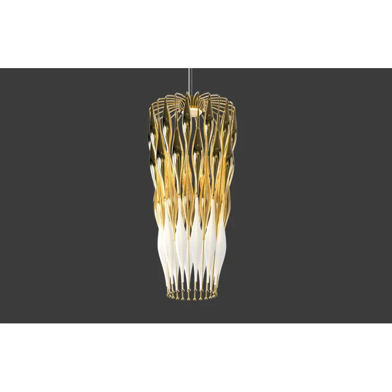 Pendul Cristale, Bohemia, LED, LV010035LB yellow, Crystal