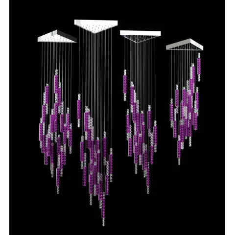 Plafoniera Cristale, Design, Bohemia, LED, LV010053, Crystal