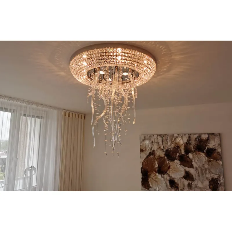 Plafoniera Cristale, modern, Bohemia, E14, LV010076, Crystal