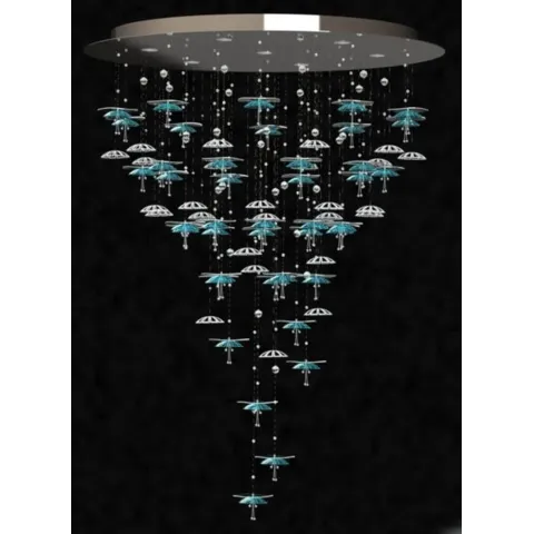 Plafoniera Cristale, Design, Bohemia, LED, LV010090, Crystal