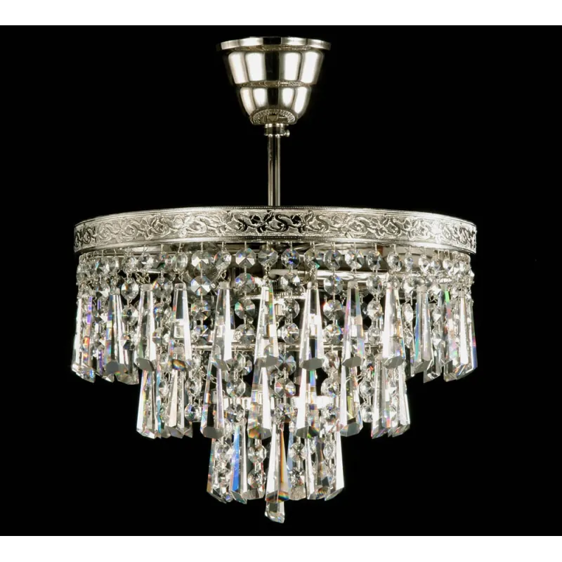 Plafoniera Cristale, Cascada, Bohemia, E14, LW010001030100G, Crystal