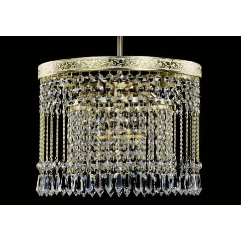 Plafoniera Cristale, Drum, Bohemia, E14, LW010004031100G, Crystal