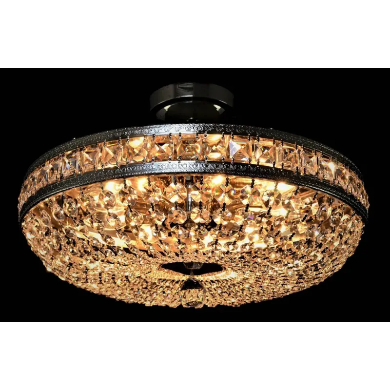 Plafoniera Cristale, Bohemia, E14, LW010014090100G, Crystal