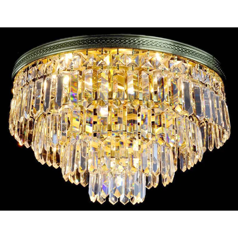 Candelabru Cristale, Modern, Bohemia, E14, LW010024060100G, Crystal