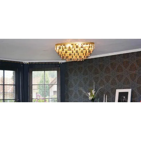 Candelabru Cristale, Modern, Bohemia, E14, LW010024060200G, Crystal