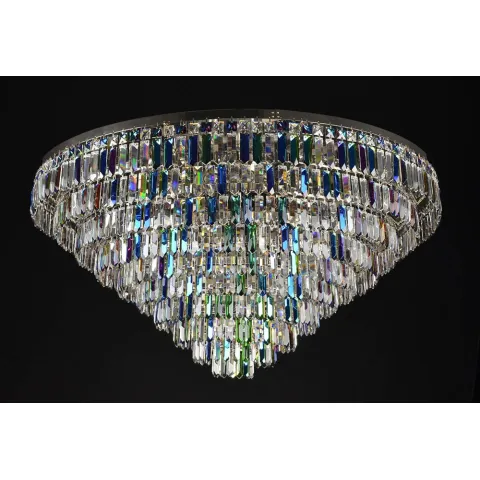 Candelabru Cristale, Modern, Bohemia, E14, LW010024150100G, Crystal