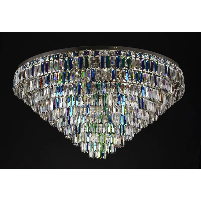 Candelabru Cristale, Modern, Bohemia, E14, LW010024150100G, Crystal