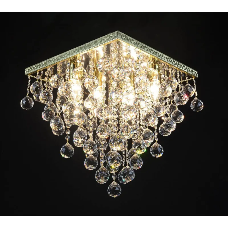 Candelabru Cristale, Modern, Bohemia, E14, LW010025080100G, Crystal