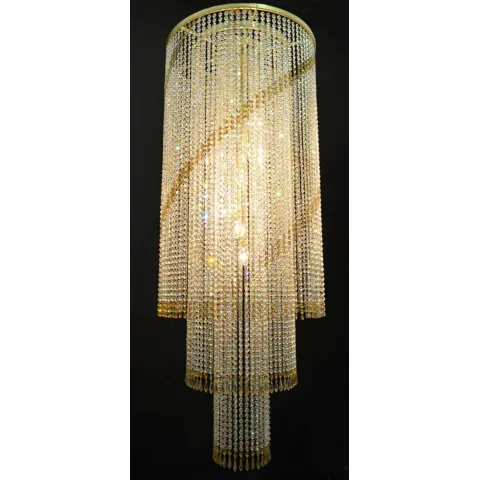 Candelabru Cristale, Spirala, Bohemia, E14, LW010029060100G, Crystal