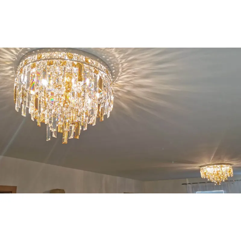 Candelabru Cristale, Modern, Bohemia, G9, LW010032060100color, Crystal
