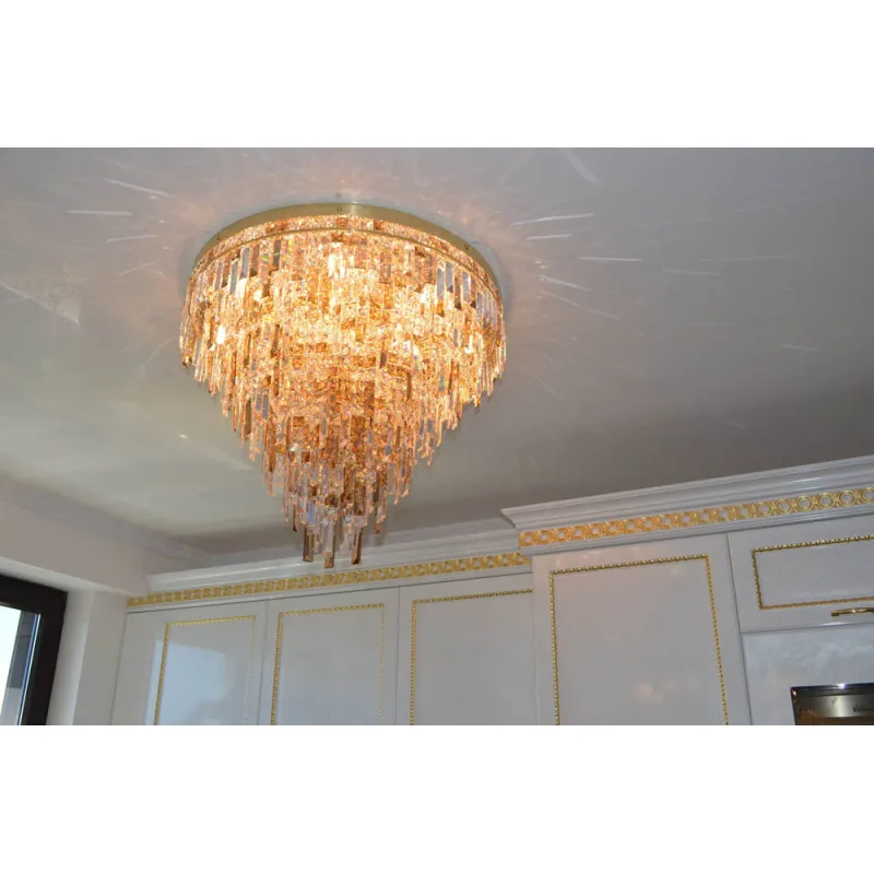 Candelabru Cristale, Modern, Bohemia, G9, LW010032160100G color, Crystal