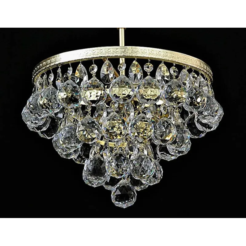 Plafoniera Cristale, Cascada, Bohemia, E14, LW010057030300G, Crystal