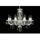 Candelabru Cristale, Colorat white, Bohemia, E14, LW010101083101WHITE, Crystal