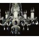 Candelabru Cristale, Colorat, Bohemia, E14, LW010102052101blue, Crystal