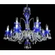 Candelabru Cristale, Colorat, Bohemia, E14, LW010102122100Gcolor, Crystal