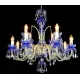 Candelabru Cristale, Colorat, Bohemia, E14, LW010102122100Gcolor, Crystal