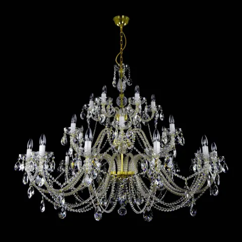 Candelabru Cristale, Bohemia, E14, LW010114242100, Crystal
