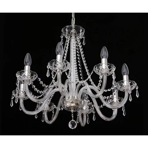 Candelabru Cristale, Bohemia, E14, LW010117082100G, Crystal