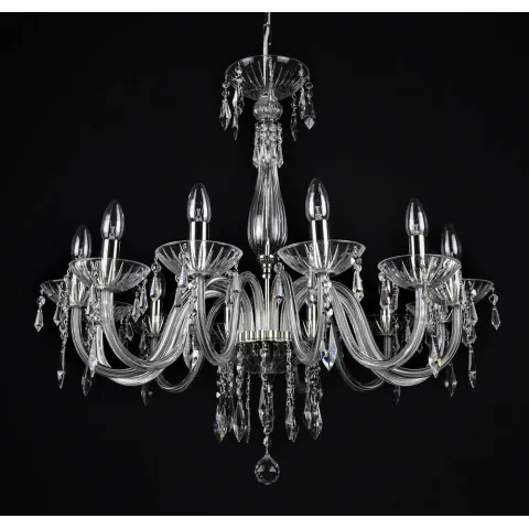 Candelabru Cristale, Modern, Bohemia, E14, LW010119121100G, Crystal