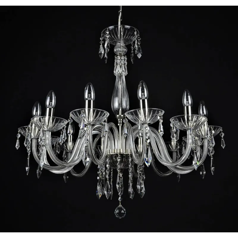 Candelabru Cristale, Modern, Bohemia, E14, LW010119121100G, Crystal