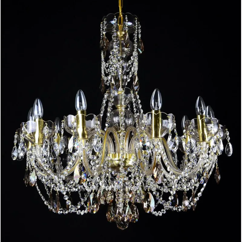 Candelabru Cristale, Bohemia, E14, LW010121102100G, Crystal