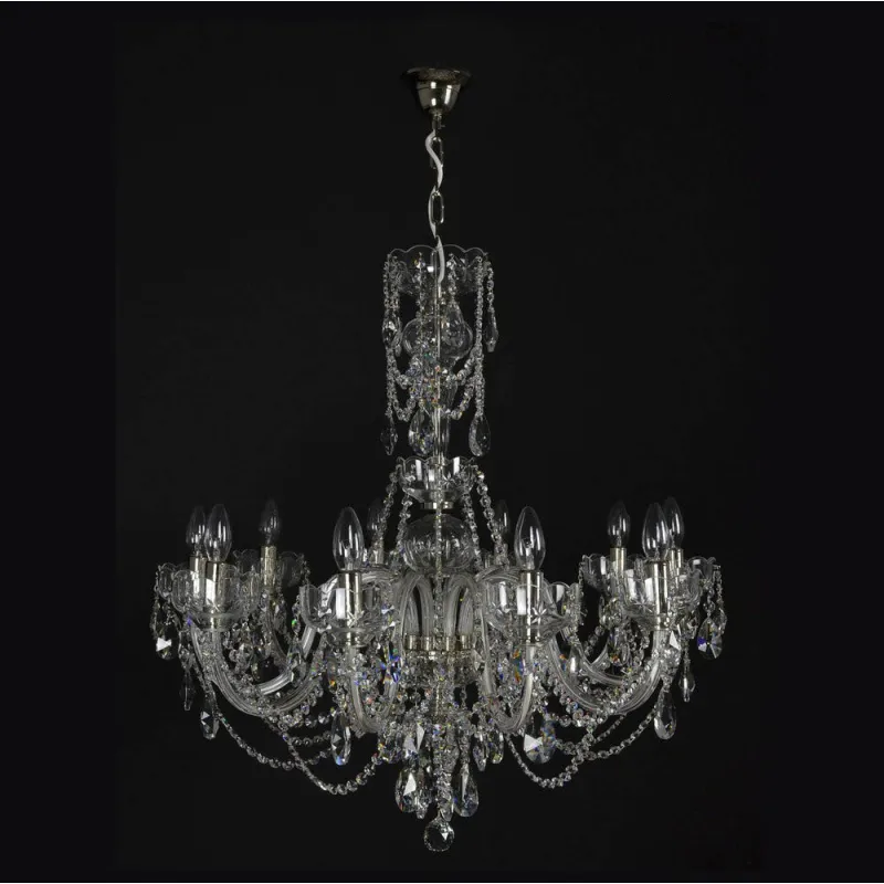 Candelabru Cristale, Bohemia, E14, LW010121102100G, Crystal