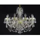 Candelabru Cristale, Sticla, Bohemia, E14, LW010121102200G, Crystal