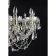 Candelabru Cristale, Sticla, Bohemia, E14, LW010121102200G, Crystal