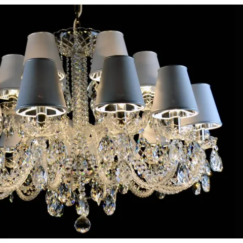 Candelabru Cristale, Lux, Abajururi, Bohemia, E14, LW010125182140, Crystal