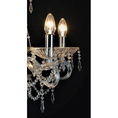Candelabru Cristale, Bohemia, E14, LW010126051100G, Crystal