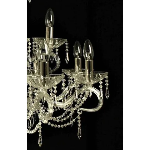 Candelabru Cristale, Modern, Bohemia, E14, LW010126121100G, Crystal