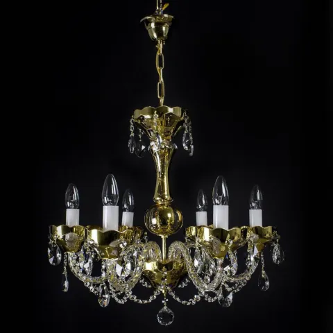 Candelabru Cristale, Bohemia, E14, LW010130061200, Crystal