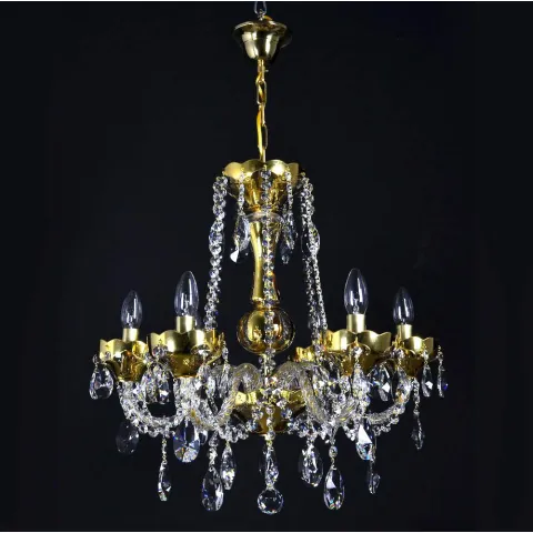 Candelabru Cristale, Bohemia, E14, LW010130061300, Crystal
