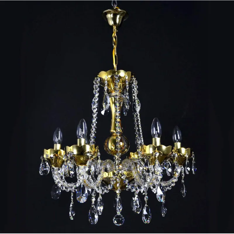 Candelabru Cristale, Bohemia, E14, LW010130061300, Crystal