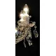 Candelabru Cristale, Sticla, Bohemia, E14, LW010142082100G, Crystal