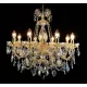 Candelabru Cristale, Sticla, Bohemia, E14, LW010146082100G, Crystal