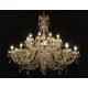 Candelabru Cristale, Sticla, Bohemia, E14, LW010146202100G, Crystal