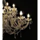 Candelabru Cristale, Sticla, Bohemia, E14, LW010146202100G, Crystal