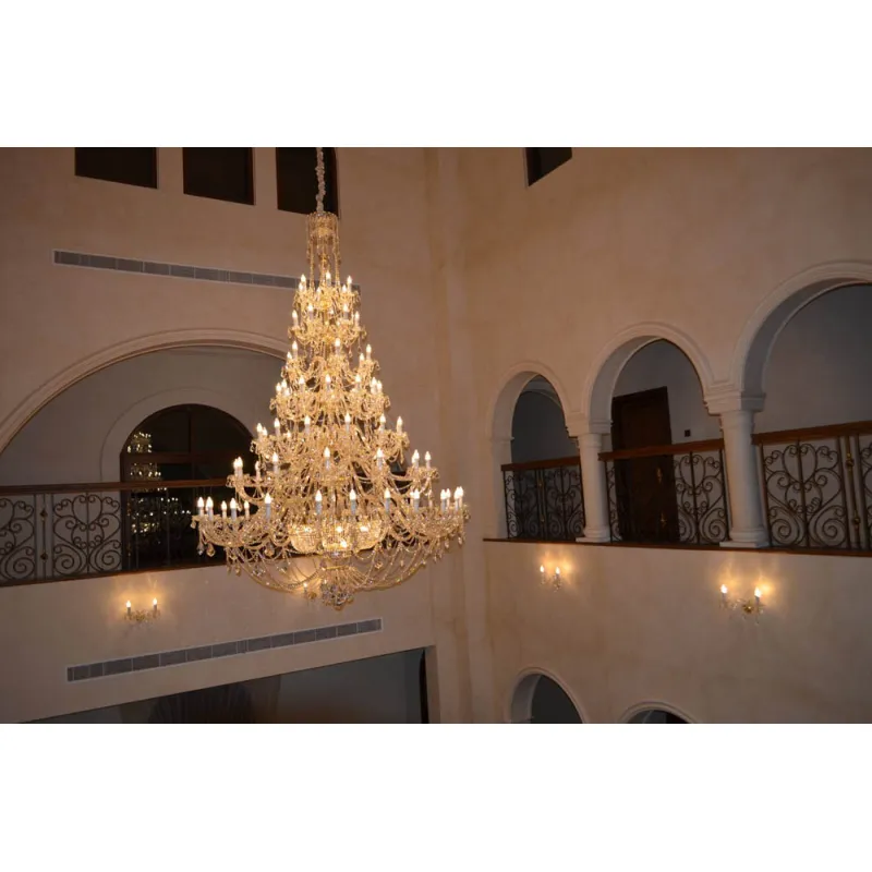 Candelabru Cristale, Bohemia, E14, LW010157872100, Crystal