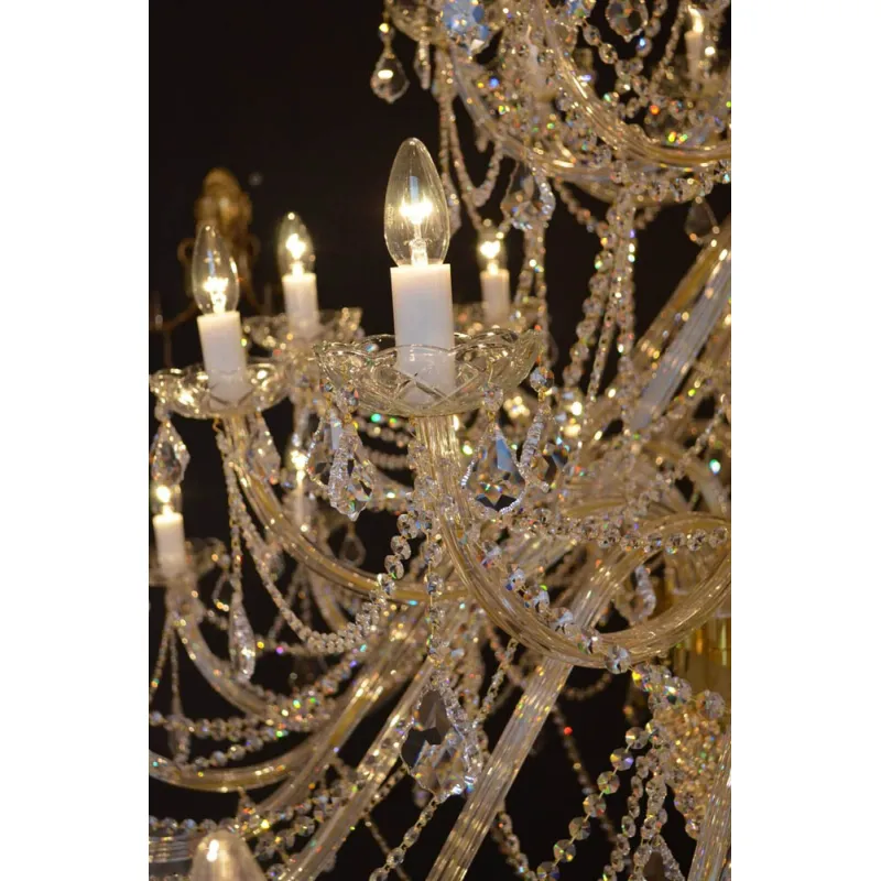 Candelabru Cristale, Bohemia, E14, LW010157872100, Crystal