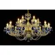 Candelabru Cristale, Colorat, Bohemia, E14, LW010166182230G, Crystal