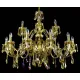 Candelabru Cristale, Colorat, Bohemia, E14, LW010167181100G, Crystal