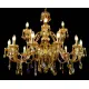 Candelabru Cristale, Colorat, Bohemia, E14, LW010167181100G, Crystal