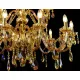 Candelabru Cristale, Colorat, Bohemia, E14, LW010167181100G, Crystal