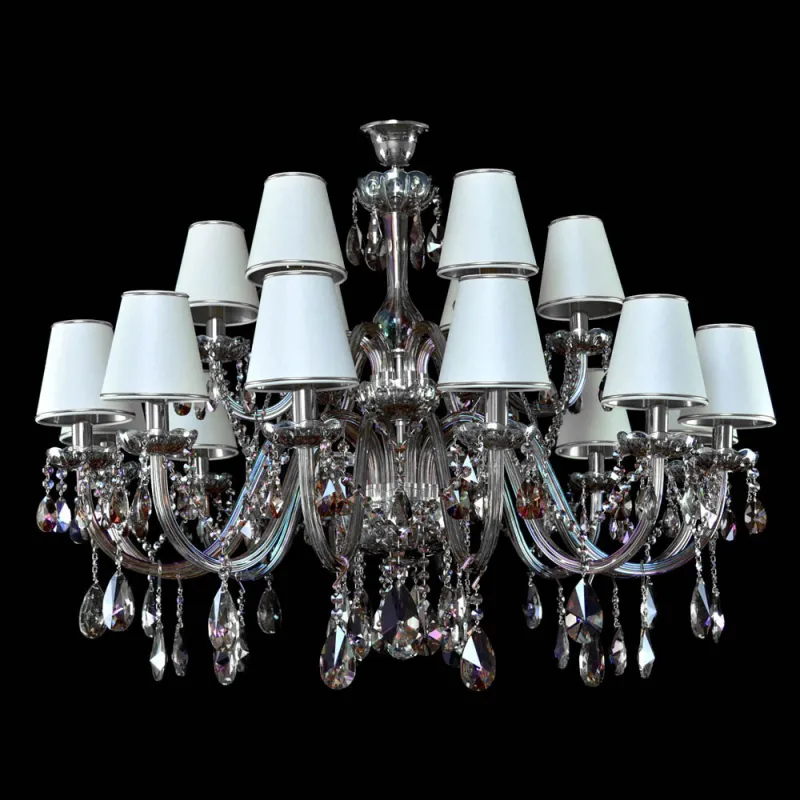 Candelabru Cristale, Lux,, Bohemia, E14, LW010167181100S, Crystal
