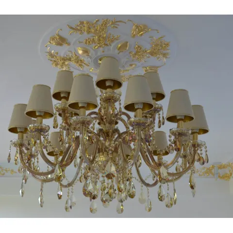 Candelabru Cristale, Bohemia, E14, LW010167181100colorWLS, Crystal