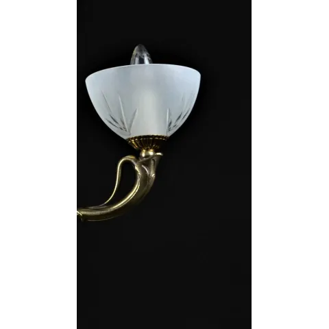 Candelabru Alama, Cristale, Bohemia, E14, LW010214031200G, Crystal