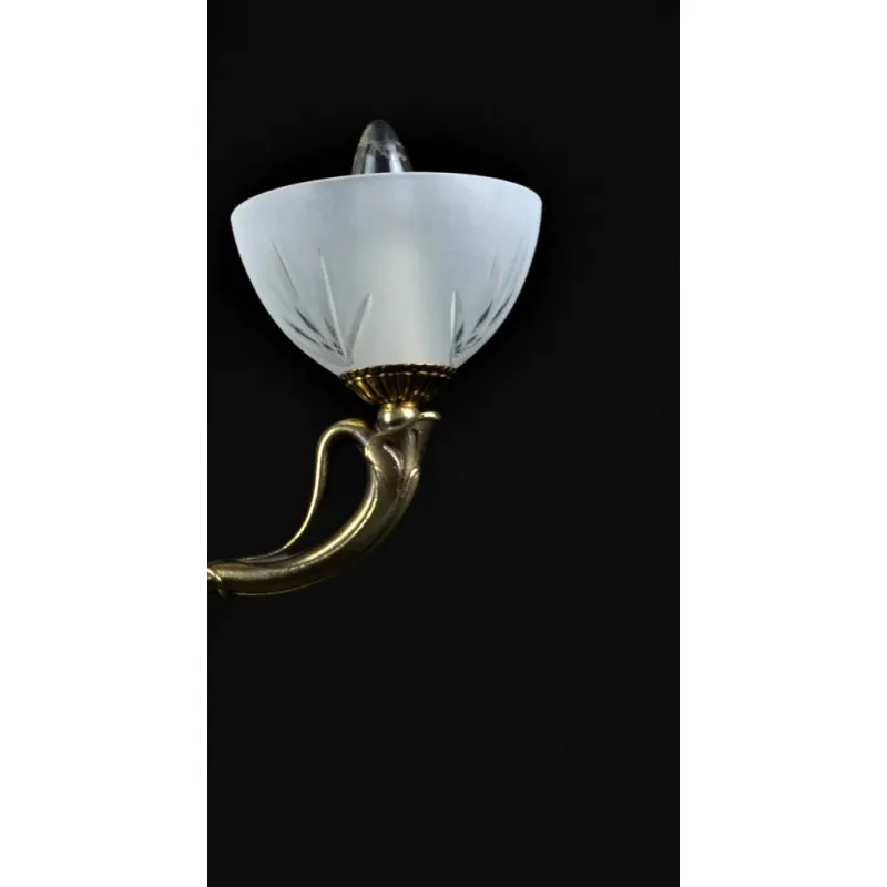 Candelabru Alama, Cristale, Bohemia, E14, LW010214031200G, Crystal