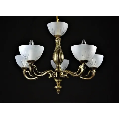 Candelabru Alama, Cristale, Bohemia, E14, LW010214051200G, Crystal