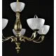 Candelabru Alama, Cristale, Bohemia, E14, LW010214051200G, Crystal